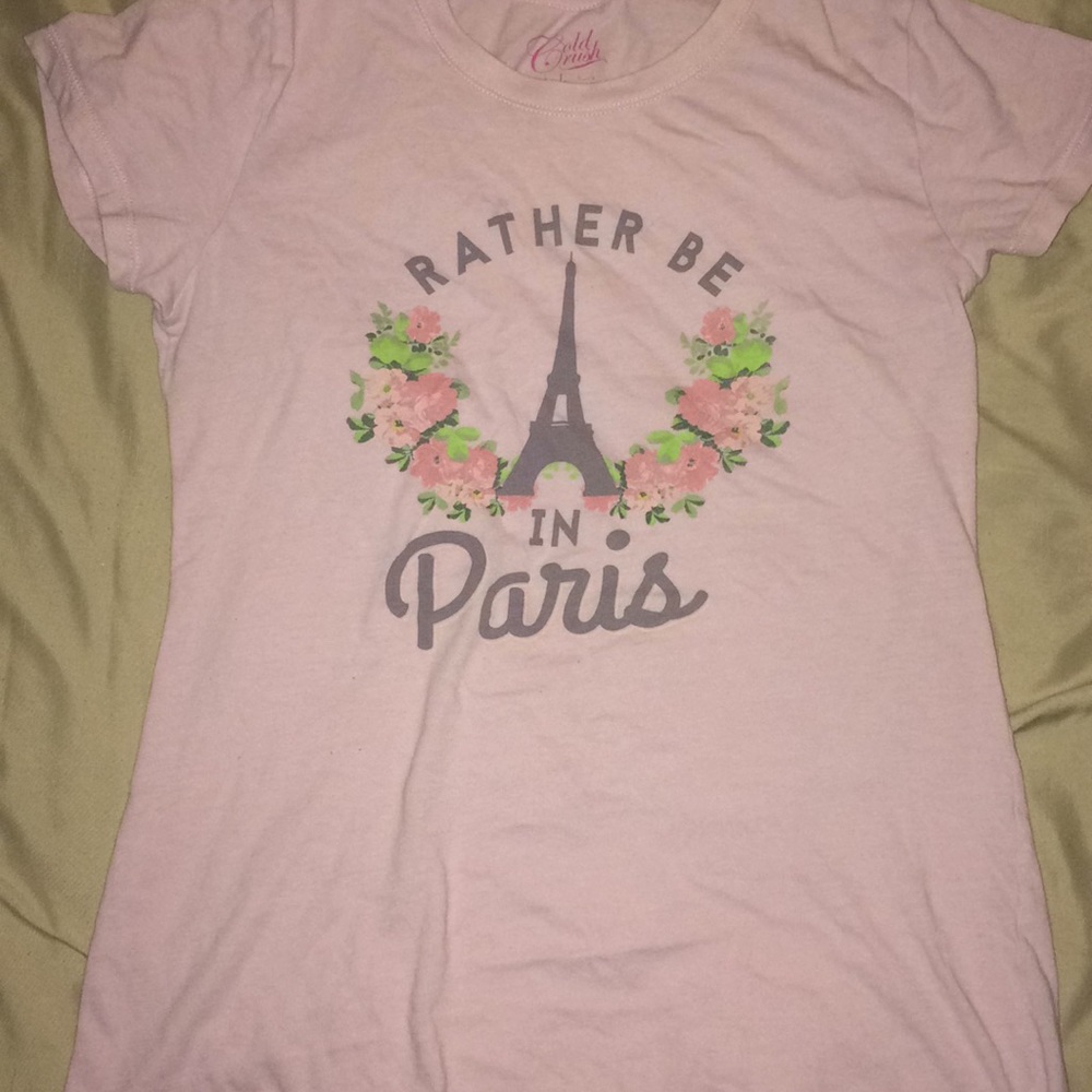 Thin pink shirt